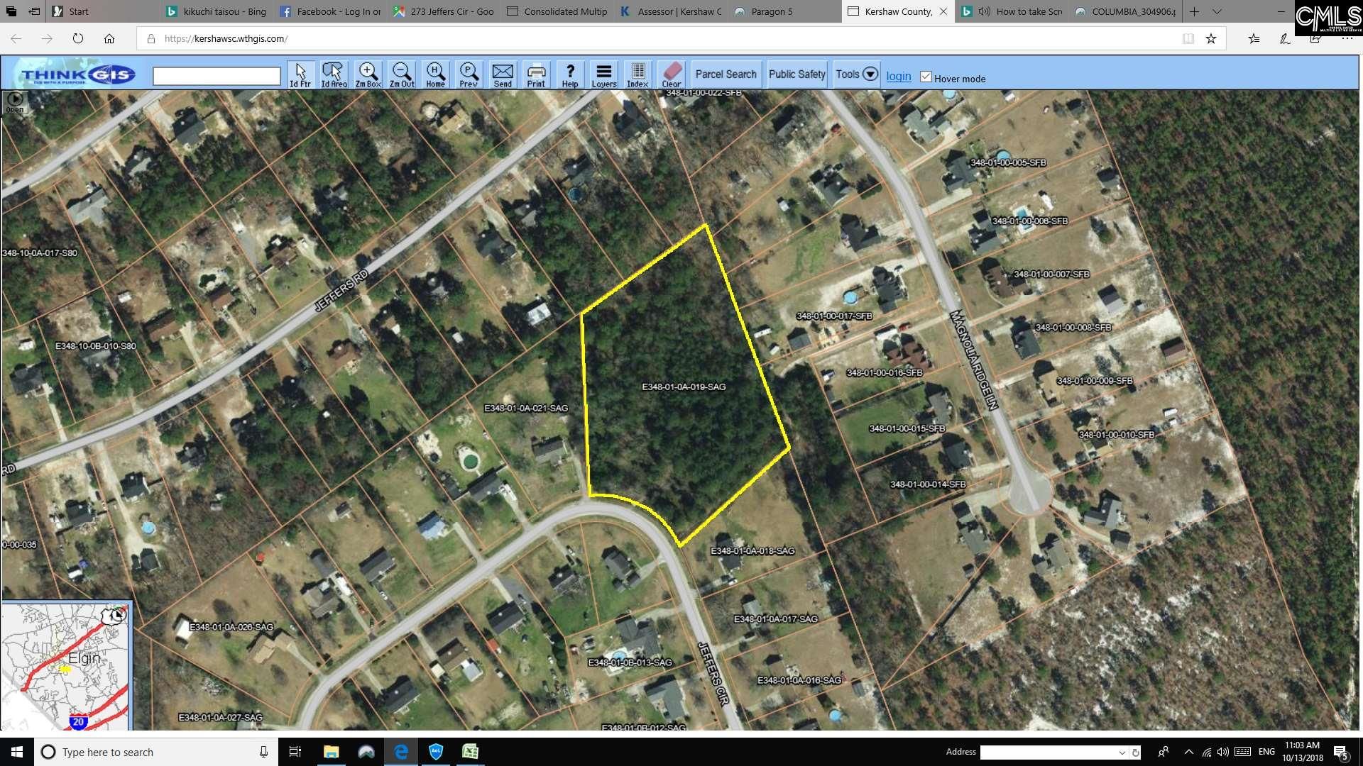 Elgin, Kershaw County, SC Undeveloped Land, Homesites for sale Property