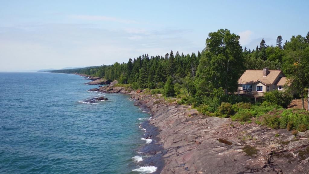 Lutsen, Cook County, MN Lakefront Property, Waterfront Property, House