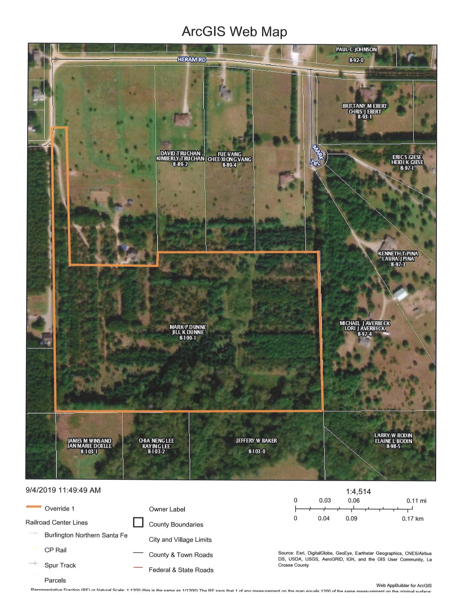 Holmen, La Crosse County, WI Undeveloped Land for sale Property ID