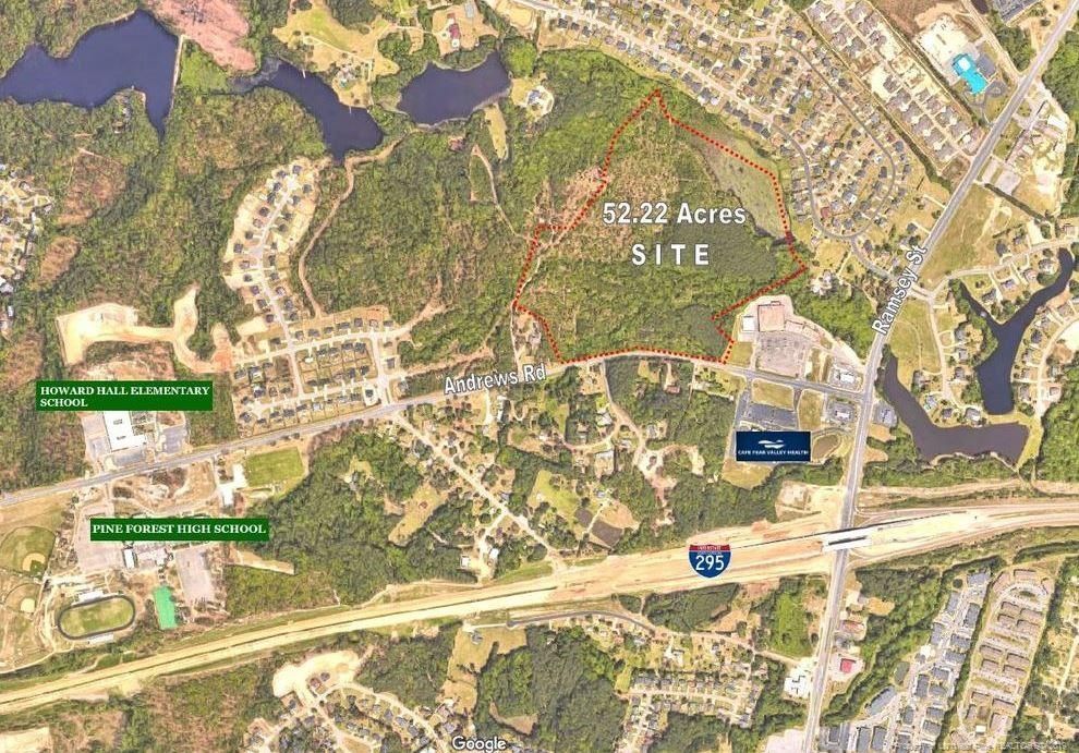 Fayetteville, Cumberland County, NC Undeveloped Land for sale Property