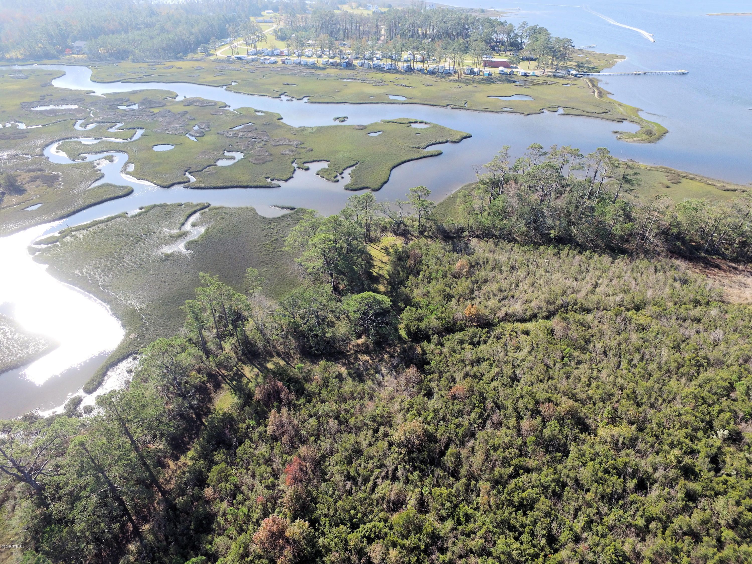 Otway, Carteret County, NC Recreational Property, Undeveloped Land, Lakefront Property