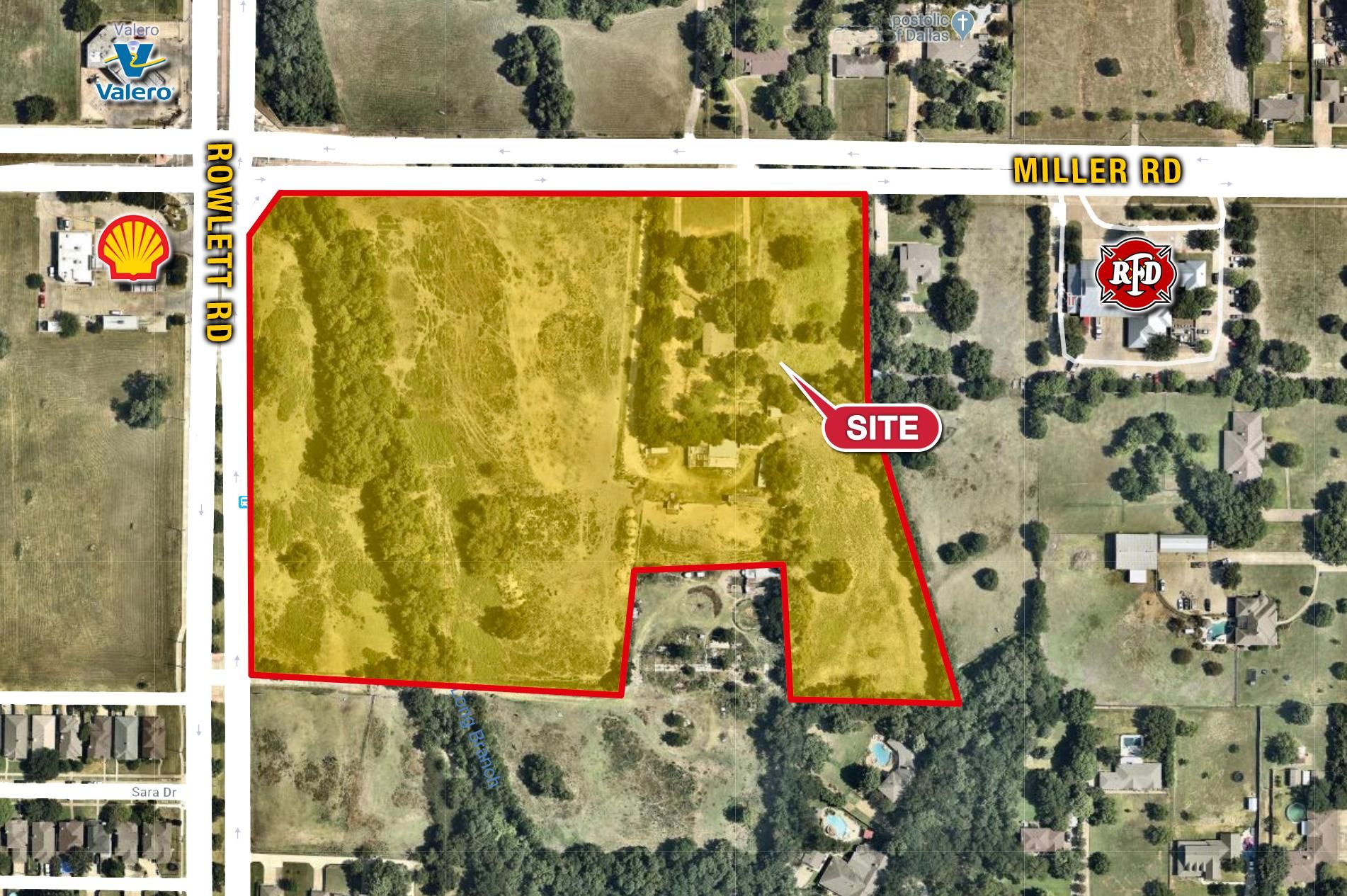 Rowlett, Dallas County, TX Undeveloped Land for sale Property ID