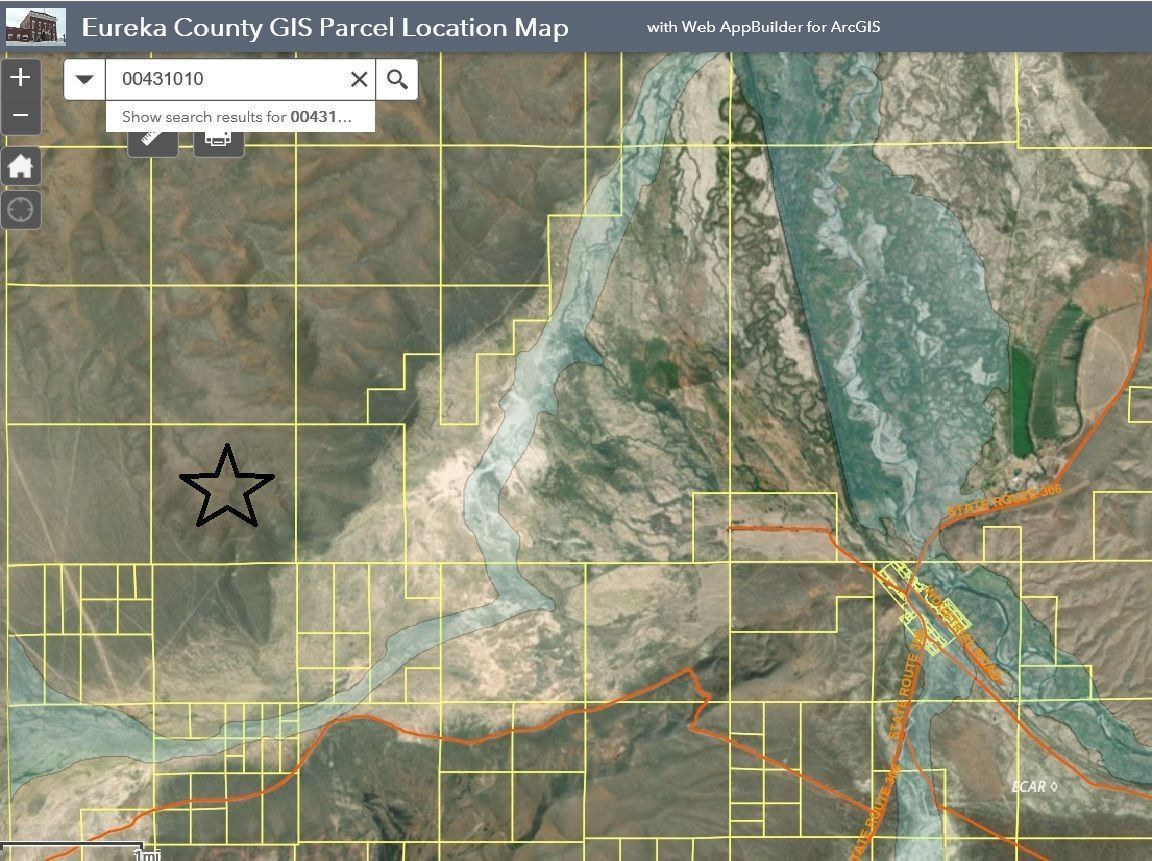 Eureka, Eureka County, NV Undeveloped Land for sale Property ID