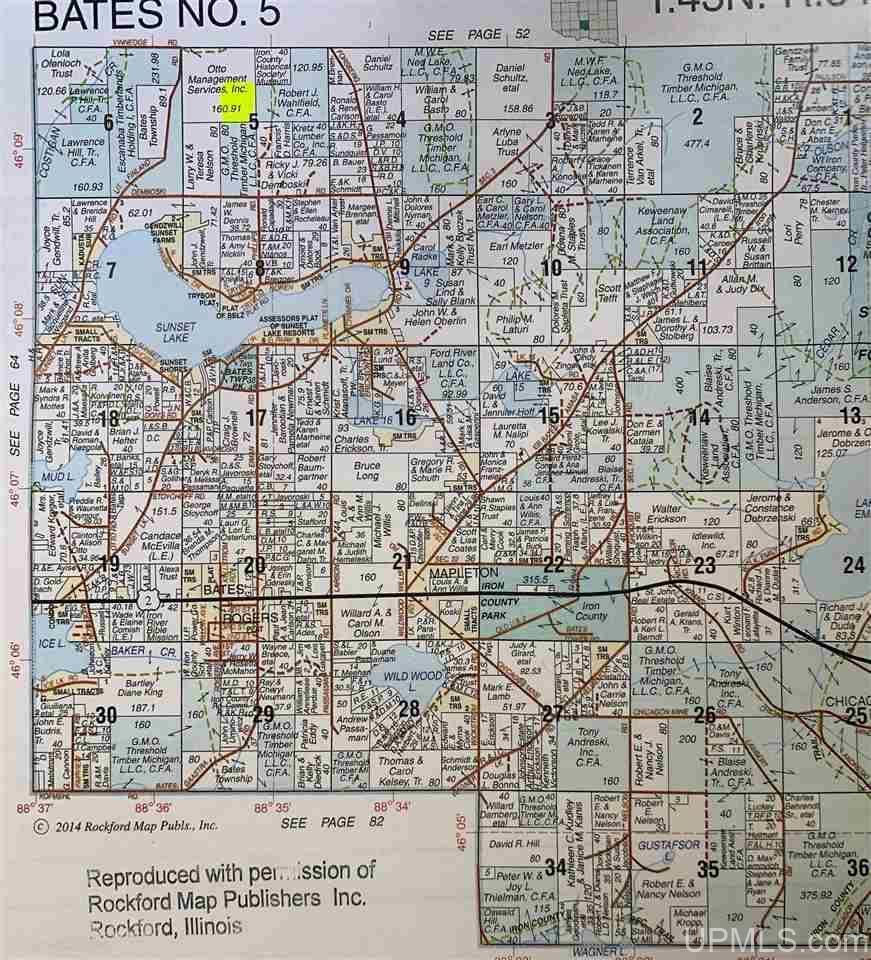Iron River, Iron County, MI Undeveloped Land for sale Property ID