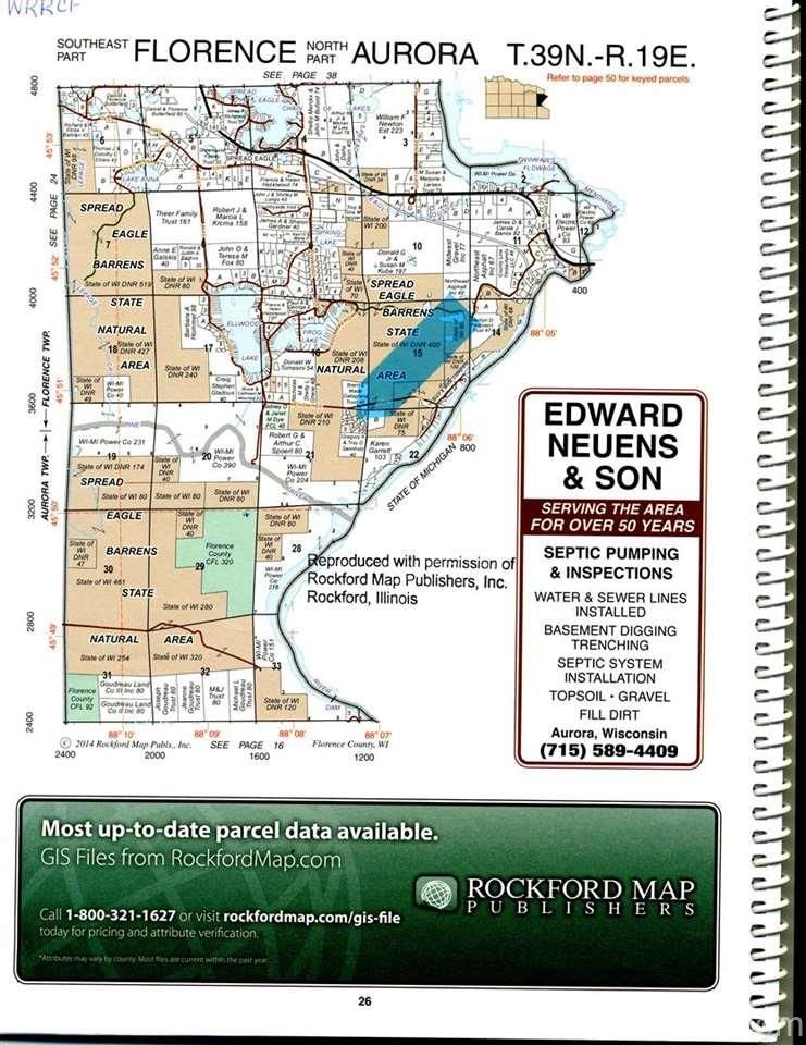 Florence, Florence County, WI Undeveloped Land, Homesites for sale