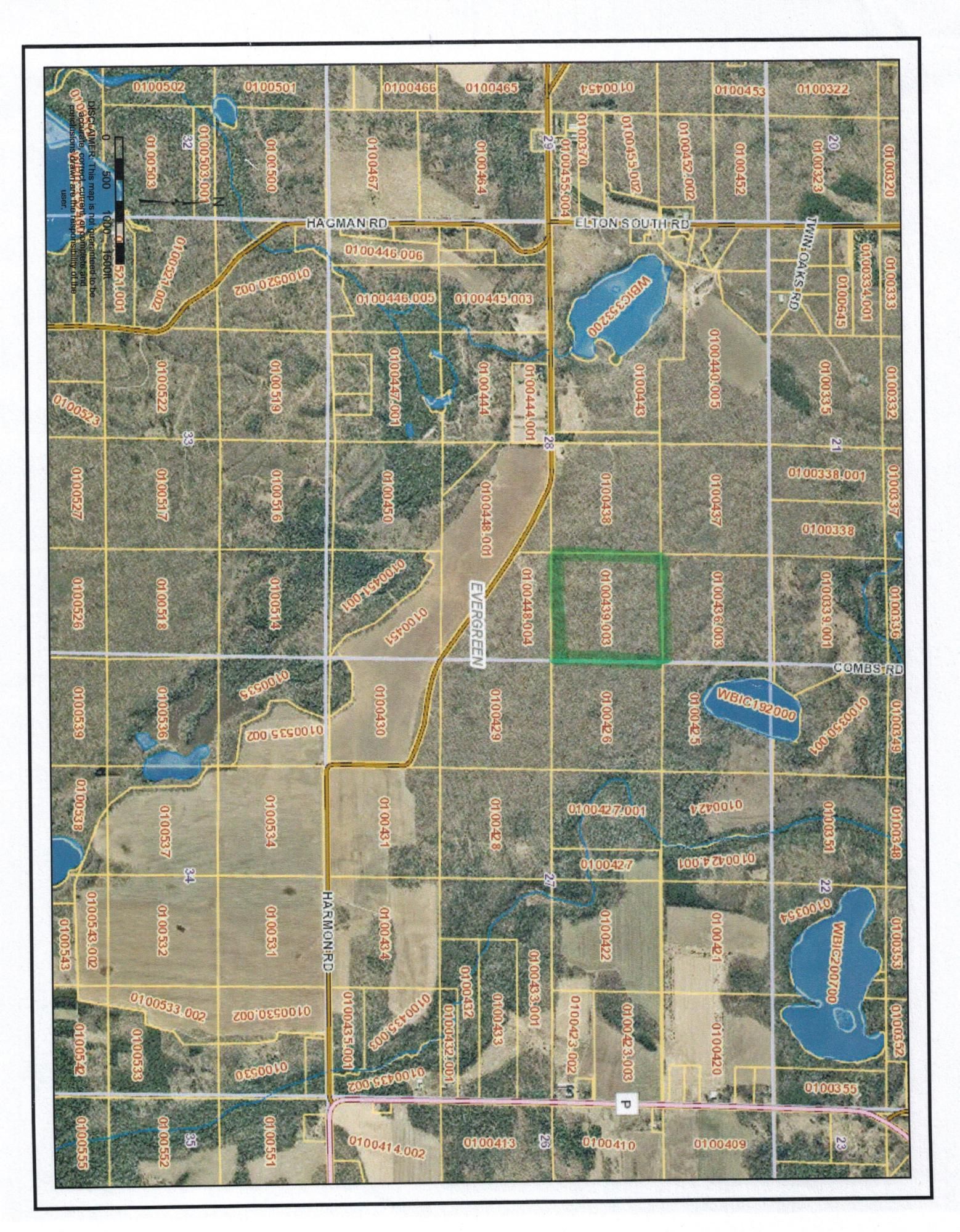 Elton, Langlade County, WI Undeveloped Land for sale Property ID