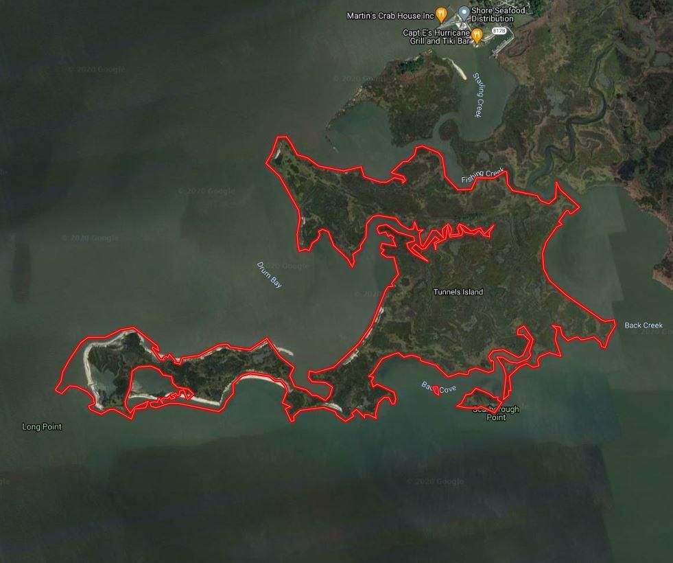 Saxis, County, VA Undeveloped Land, Hunting Property