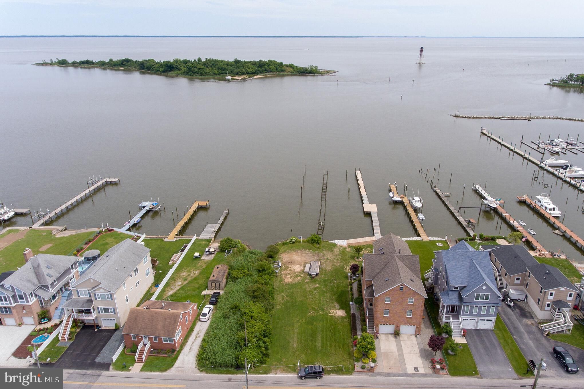 Sparrows Point, Baltimore County, MD Undeveloped Land, Lakefront