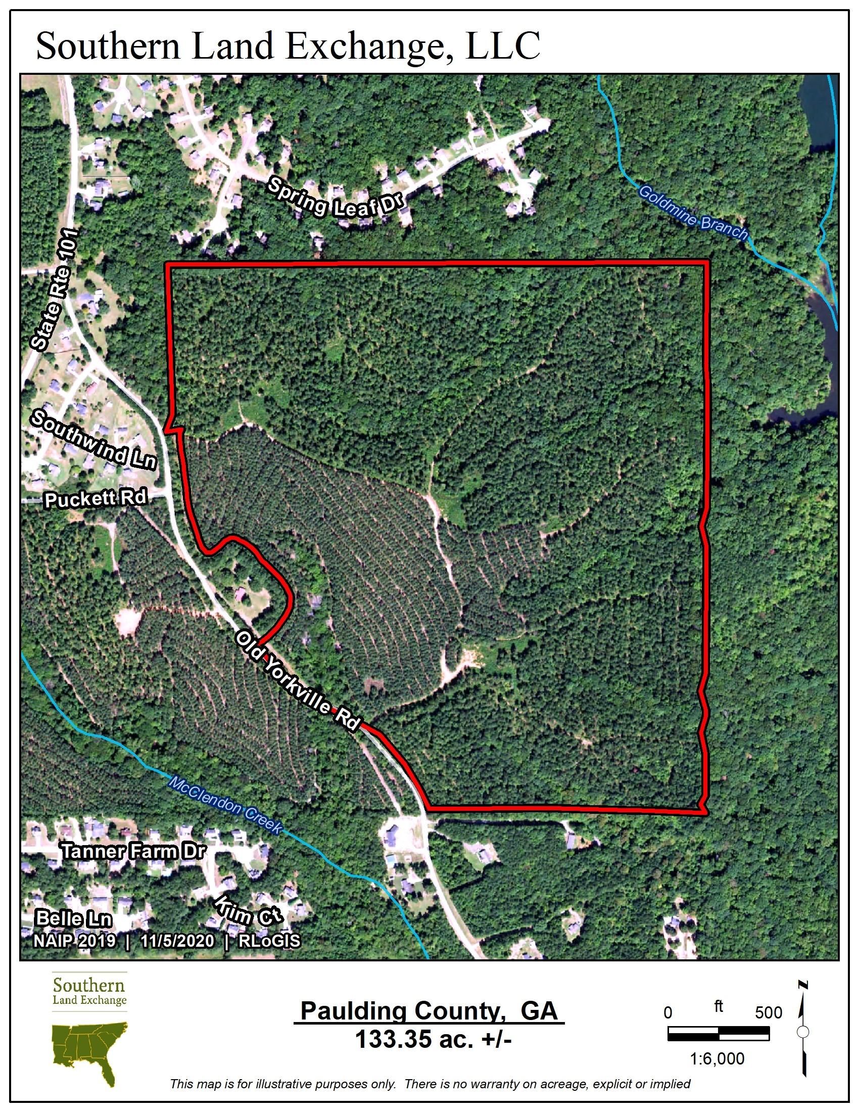Yorkville, Paulding County, GA Recreational Property, Undeveloped Land