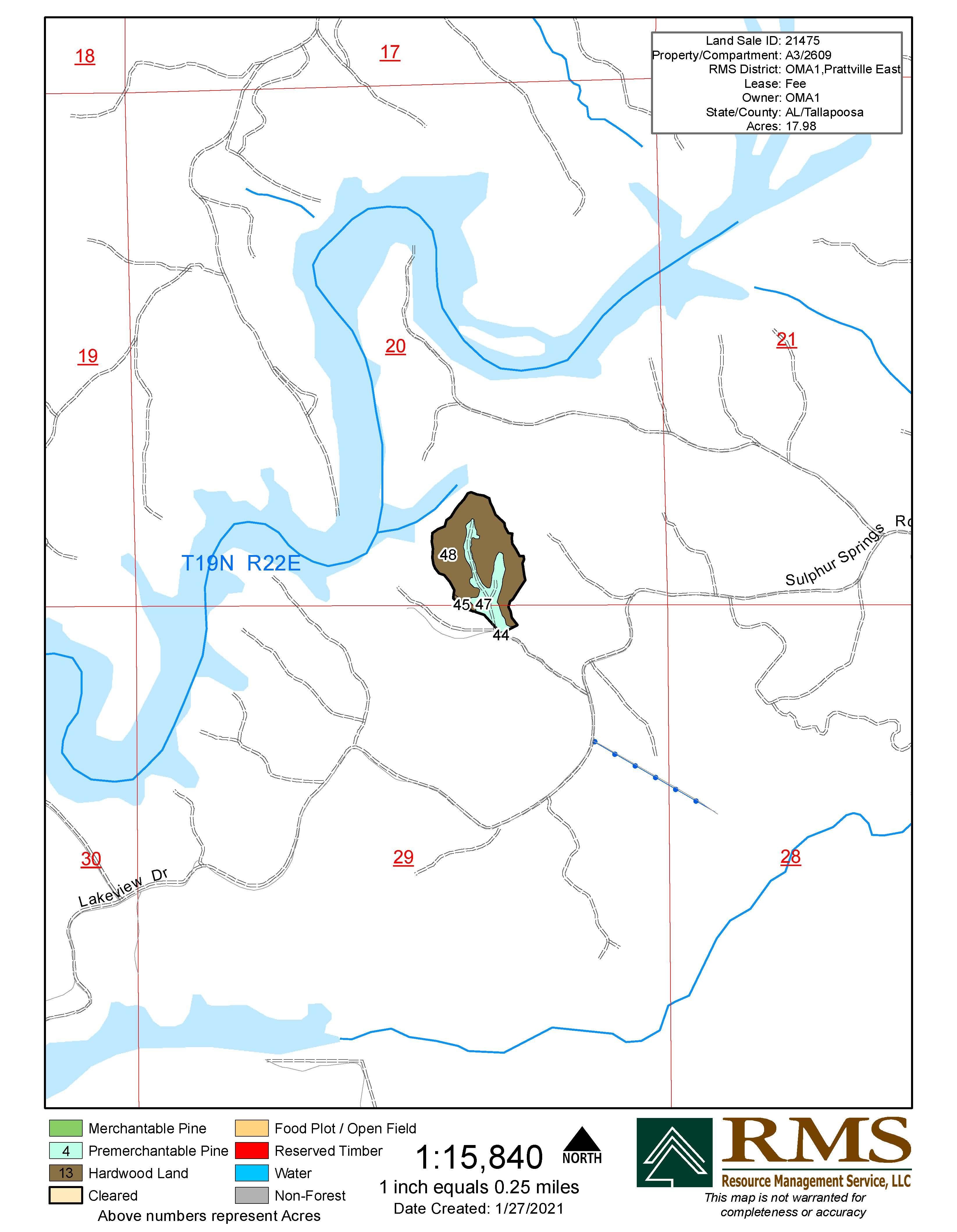 Tallassee, Tallapoosa County, AL Recreational Property, Timberland