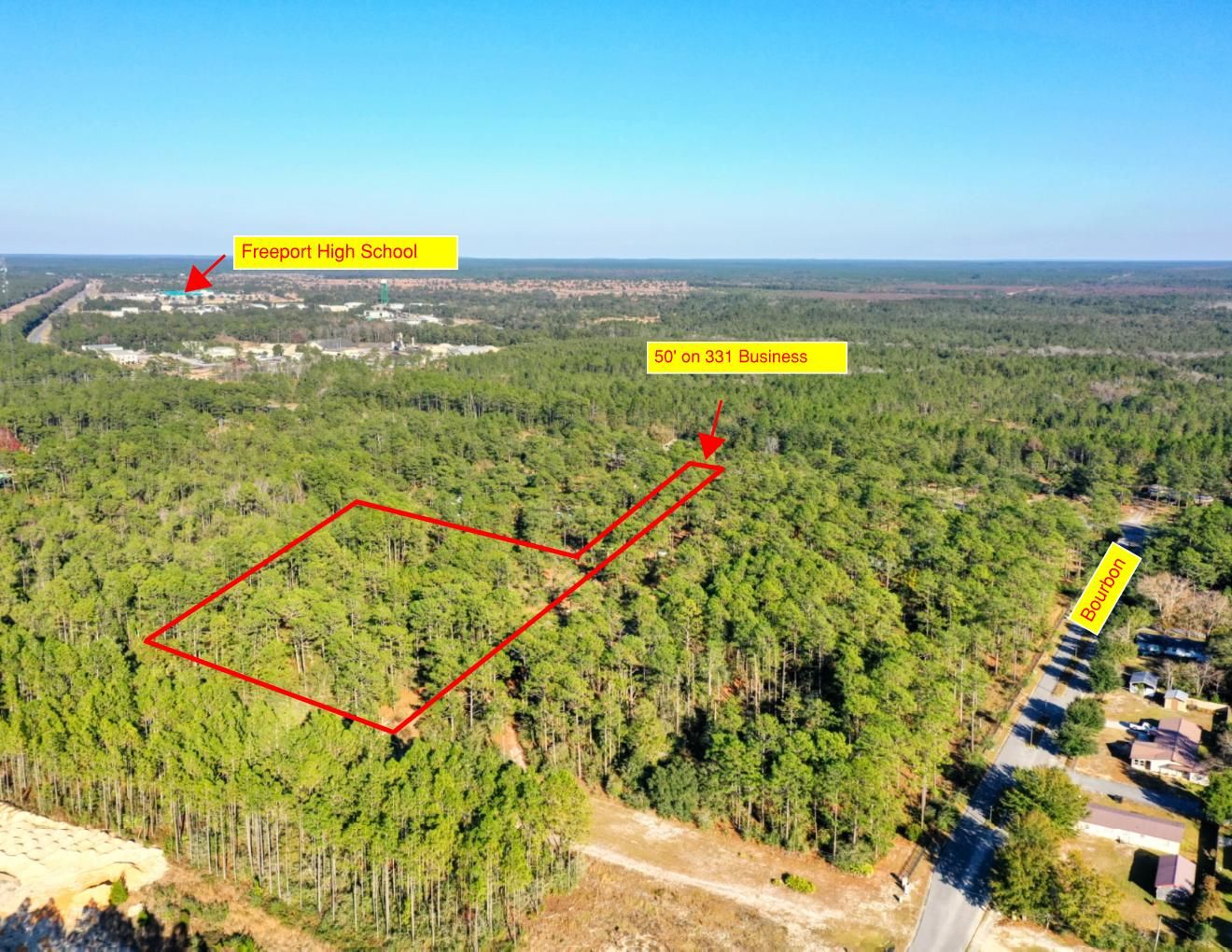 Freeport, Walton County, FL Undeveloped Land, Homesites for sale