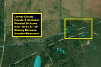 Undeveloped Land in Liberty County, Texas