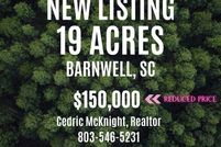 Land for sale in Barnwell County, South Carolina