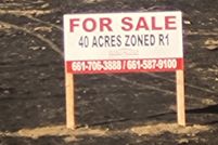 Land for sale in Kern County, California