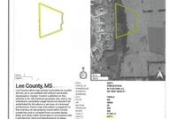 Land for sale in Lee County, Mississippi