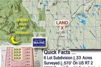 Land for sale in Aroostook County, Maine