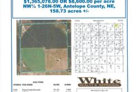 Land for sale in Antelope County, Nebraska