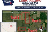 Land for sale in Jefferson County, Iowa