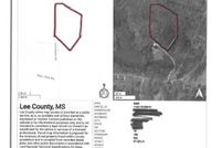 Land for sale in Lee County, Mississippi