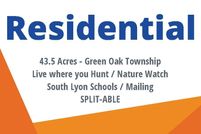 Land for sale in Livingston County, Michigan