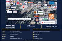 Land for sale in Orange County, Texas
