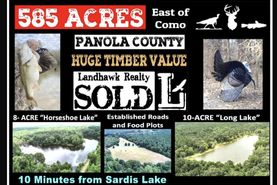 Recreational Property in Panola County, Mississippi