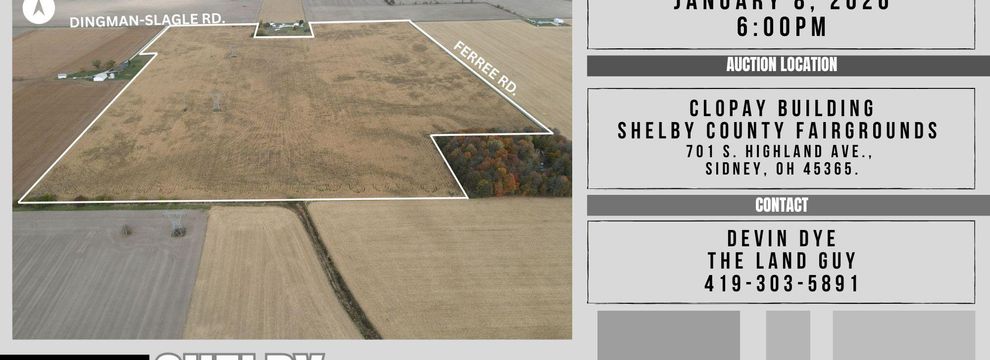 Farm and Ranch for sale in Shelby County, Ohio