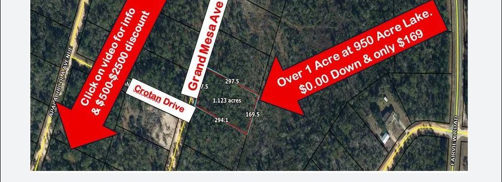 Land for sale in Jackson County, Florida