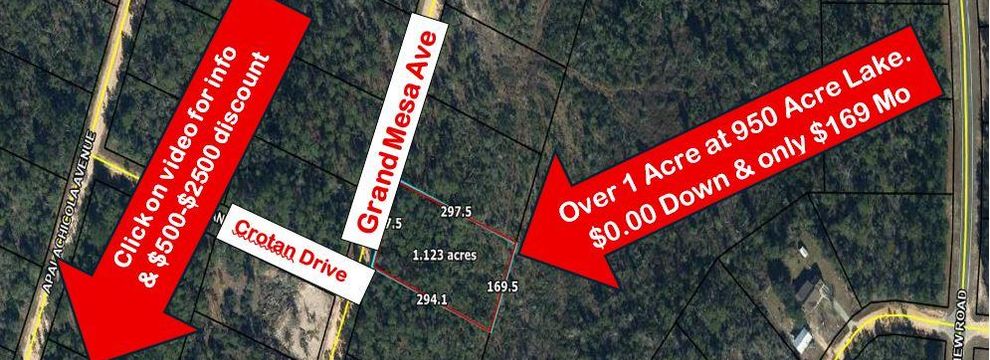 Land for sale in Jackson County, Florida